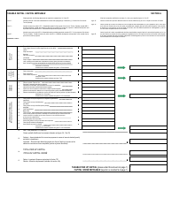 Corporation Capital Tax Return - Crown Corporation (Fiscal Years Ending After April 30, 2017) - Manitoba, Canada (English/French), Page 2