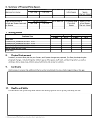 Early Learning and Childcare Access Innovation Grant Application Form - Prince Edward Island, Canada, Page 4