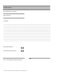 Early Learning and Childcare Access Innovation Grant Application Form - Prince Edward Island, Canada, Page 8