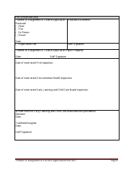 Early Learning and Child Care Transfer or Assignment of Licence Application Form - Prince Edward Island, Canada, Page 8