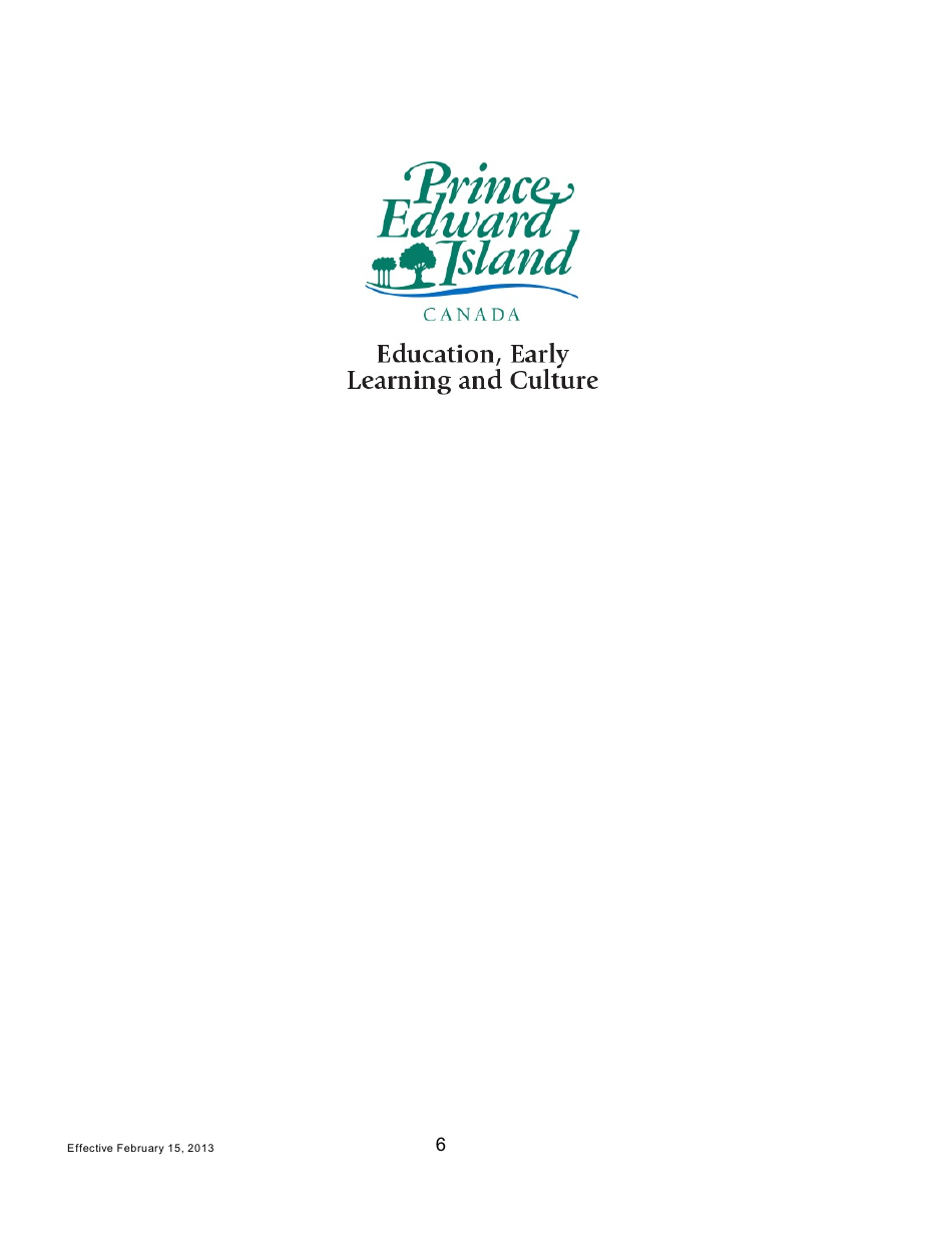 Form AD SC Application for an Additional Designation in School Counselling to a Pei Teachers License - Prince Edward Island, Canada, Page 6