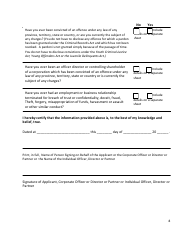 Application for a Payday Lender/Loan Broker License - Prince Edward Island, Canada, Page 8