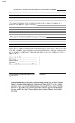 Form 25 Application for Order Concerning Status of Successor Trade Union Before the Labour Relations Board (Prince Edward Island) - Prince Edward Island, Canada, Page 2