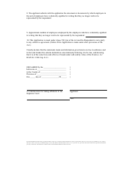 Form 18 Application for Revocation of Accreditation Order - Prince Edward Island, Canada, Page 2