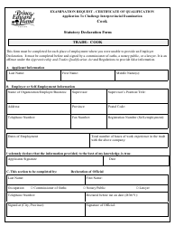 Cook Application to Challenge Interprovincial Examination - Prince Edward Island, Canada, Page 7