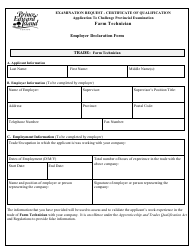 Farm Technician Application to Challenge Provincial Examination - Prince Edward Island, Canada, Page 4