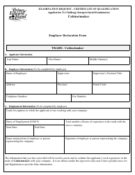 Cabinetmaker Application to Challenge Interprovincial Examination - Prince Edward Island, Canada, Page 6