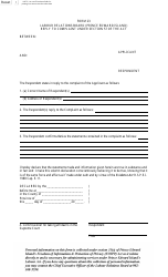 Document preview: Form 23 Reply to Complaint Under Section 57 of the Act - Prince Edward Island, Canada