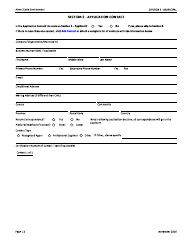 Application for Approval - Municipal - Nova Scotia, Canada, Page 2