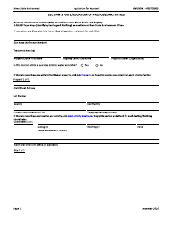 Pesticide (Use or Storage) Application for Approval - Nova Scotia, Canada, Page 3