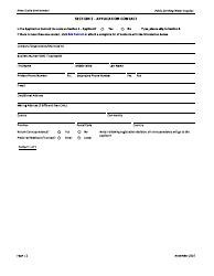 Registration Form for Public Drinking Water Supplies - Nova Scotia, Canada, Page 2