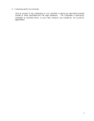 Provincial Judicial Application - Nova Scotia, Canada, Page 5