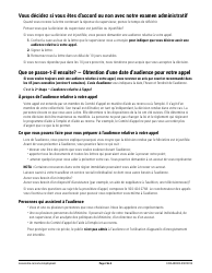 Forme ESIA-BRO02 Request an Appeal of an Esia Decision - Nova Scotia, Canada (French), Page 2