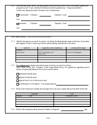 Inland Aquaculture Licence Application Form - New Brunswick, Canada, Page 4