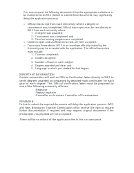 Form C Teacher Certification Application Form for Internationally Educated Teachers - New Brunswick, Canada, Page 6