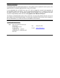 Application for Property-Based Detailed Scientific Reports and Information - New Brunswick, Canada, Page 2