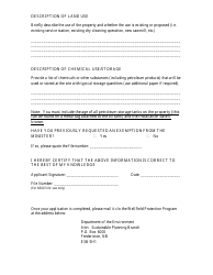 Application for an Exemption to the Wellfield Protected Area Designation Order - New Brunswick, Canada, Page 2