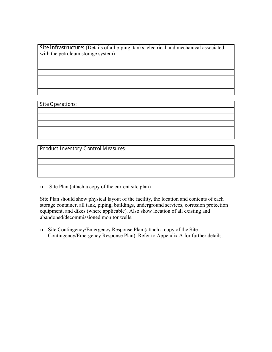 Petroleum Storage Report - New Brunswick, Canada, Page 5