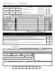 &quot;Cpap Application Form&quot; - New Brunswick, Canada (English/French), Page 2
