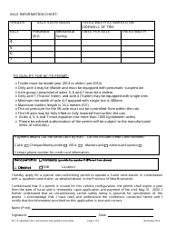 Non Conforming Permit Application (Nc-Tr) Truck-Tractor in Combination With a Quadrem Semitrailer Which Is Not Equipped With a Self Steer Axle - New Brunswick, Canada, Page 2