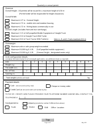 Quarterly or Annual Permit - New Brunswick, Canada, Page 2