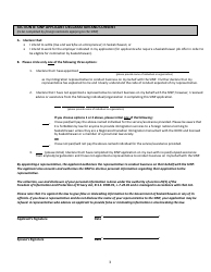 Ethical Conduct Disclosure and Applicant Declaration and Consent Form - Saskatchewan, Canada, Page 3