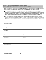 Ethical Conduct Disclosure and Applicant Declaration and Consent Form - Saskatchewan, Canada, Page 4