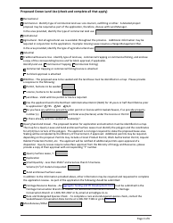 Application for Crown Land Disposition - Saskatchewan, Canada, Page 2
