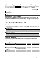 Application for Crown Land Disposition - Saskatchewan, Canada, Page 3
