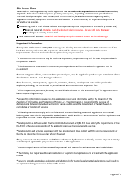 Application for Crown Land Disposition - Saskatchewan, Canada, Page 4
