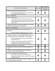 &quot;Saskatchewan Immigrant Nominee Program - Farm Owner/Operator Category Document Checklist&quot; - Saskatchewan, Canada, Page 12