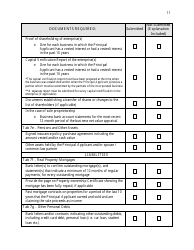 &quot;Saskatchewan Immigrant Nominee Program - Entrepreneur Category Document Checklist&quot; - Saskatchewan, Canada, Page 11
