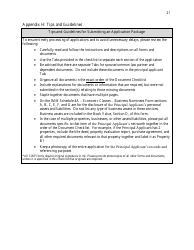&quot;Saskatchewan Immigrant Nominee Program - Entrepreneur Category Document Checklist&quot; - Saskatchewan, Canada, Page 21