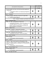 &quot;Saskatchewan Immigrant Nominee Program - Entrepreneur Category Document Checklist&quot; - Saskatchewan, Canada, Page 6