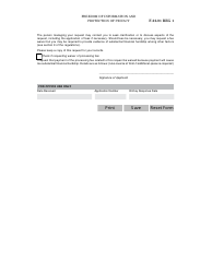 Form A (F-22.01 REG 1) Part II Access to Information Request Form - Saskatchewan, Canada, Page 2