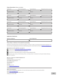 Form CSB9002 Research Permit Application - Bird Banding - Saskatchewan, Canada, Page 2