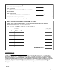 Saskatchewan Manufacturing and Processing Investment Tax Credit Application - Saskatchewan, Canada, Page 2