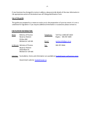 Instructions for Provincial Sales Tax Return - Saskatchewan, Canada, Page 4