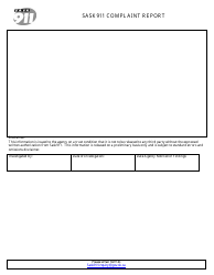 Sask911 Complaint Report - Saskatchewan, Canada, Page 2