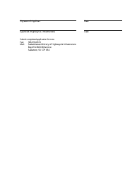 Community Attraction and Event Sign Application Form - Saskatchewan, Canada, Page 2