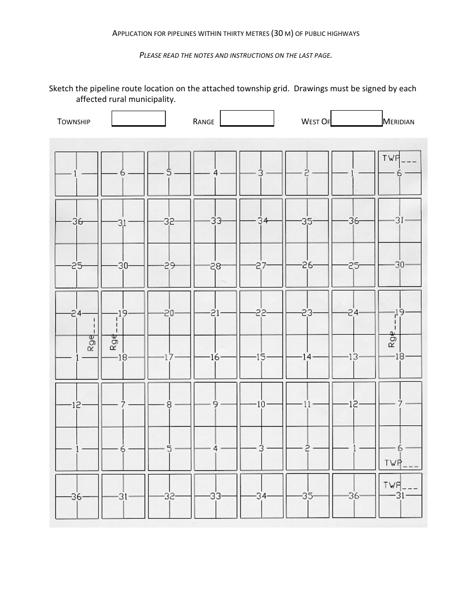 Rm Pipeline Permit Application - Saskatchewan, Canada, Page 3
