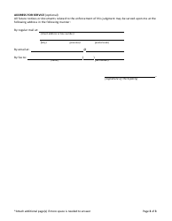 Form E.1 Sheriff&#039;s Questionnaire to Third Party - Saskatchewan, Canada, Page 3
