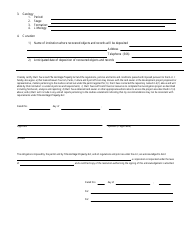 Application for an Palaeontological Resources Investigation Permit - Saskatchewan, Canada, Page 2
