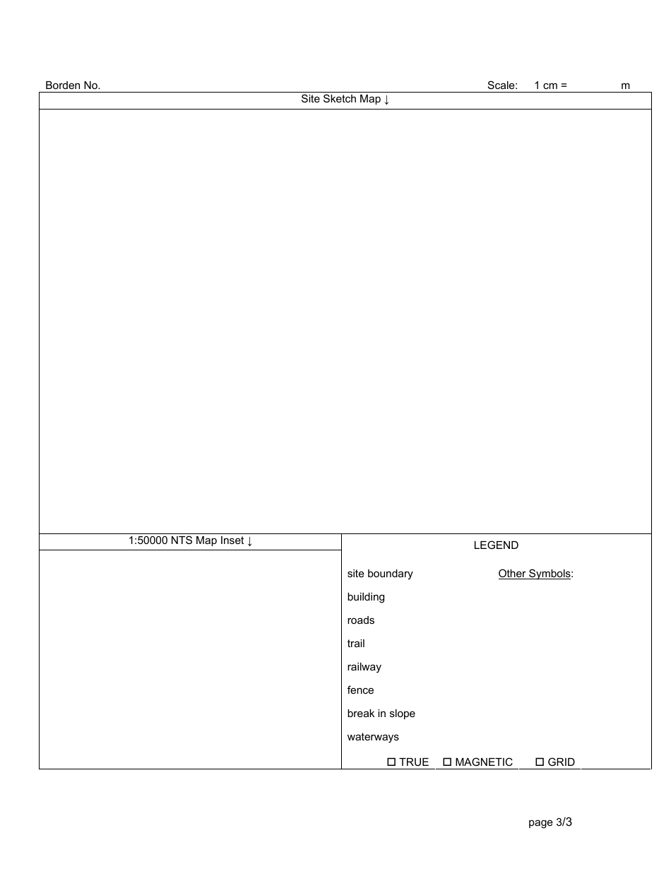 Saskatchewan Archaeological Resource Record Avocational Version - Saskatchewan, Canada, Page 3