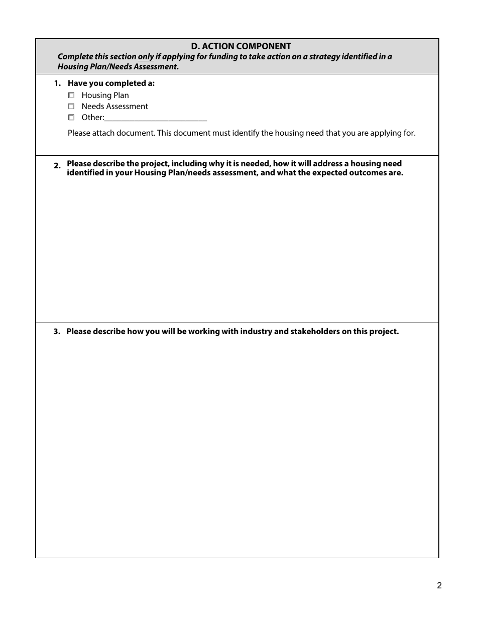 Form H07-AP Encouraging Community Housing Options (Echo) Program - Application Form - Saskatchewan, Canada, Page 3
