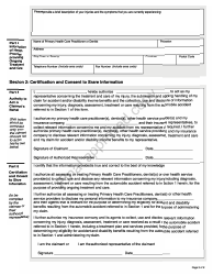 Form NS-1 Notice of Loss &amp; Proof of Claim Form - Nova Scotia, Canada, Page 2