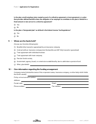 Form 1 &quot;Application for Registration&quot; - Nova Scotia, Canada, Page 4