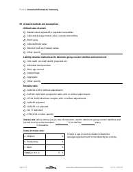 Form 4 Actuarial Information Summary - Nova Scotia, Canada, Page 5