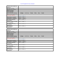 Field Evaluations Project Data Sheet - Nova Scotia, Canada, Page 3