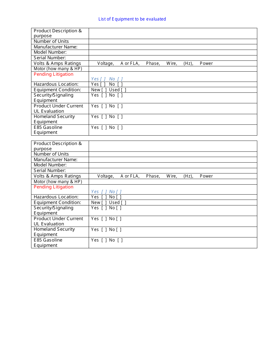 Field Evaluations Project Data Sheet - Nova Scotia, Canada, Page 3